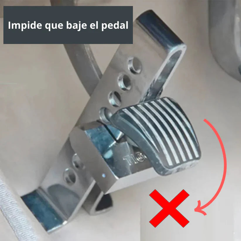 Bloquea Pedal Antirrobo para auto