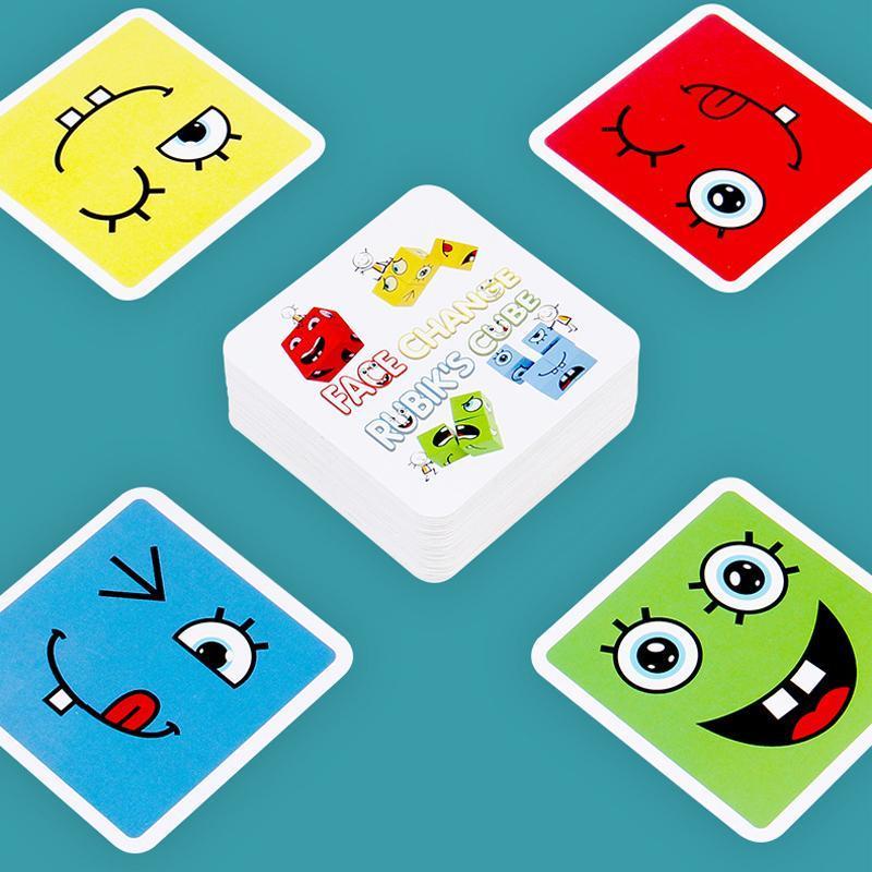 Juego Cubos Cambia Cara Montessori