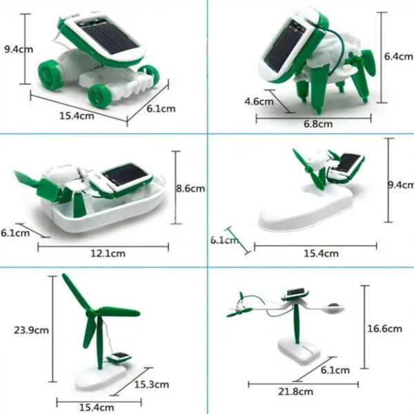 Robot 6 en 1 solar