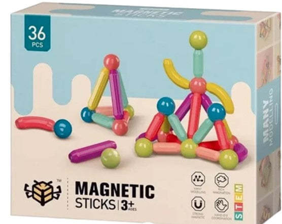 Magnetics Sticks didácticos 3D